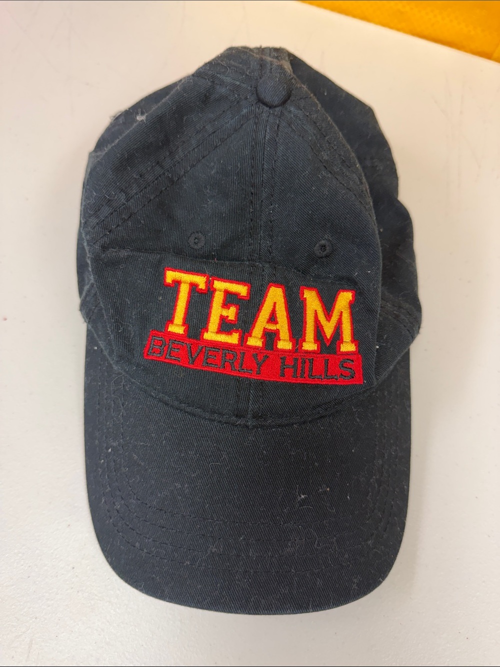 TEAM Beverly Hills Embroidered Black Cap one size fits most ADI